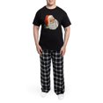 thumbnail image 5 of CafePress - Vintage Santa - Men's Dark Loose Fit Cotton Pajama Set, 5 of 7