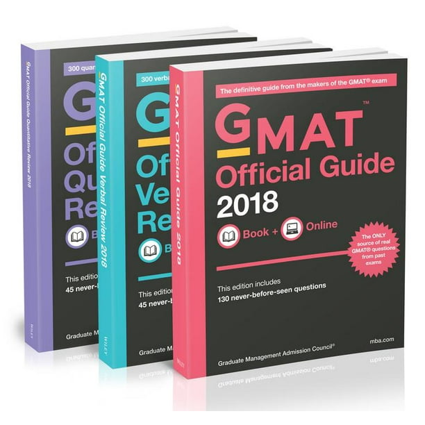 GMAT Official Guide 2018 Bundle Books + Online