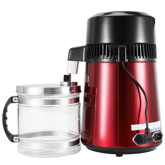 Water Distiller, Pure Water Machine Commercial 4L Multipurpose For Laboratory For Clinics For Drinking Water