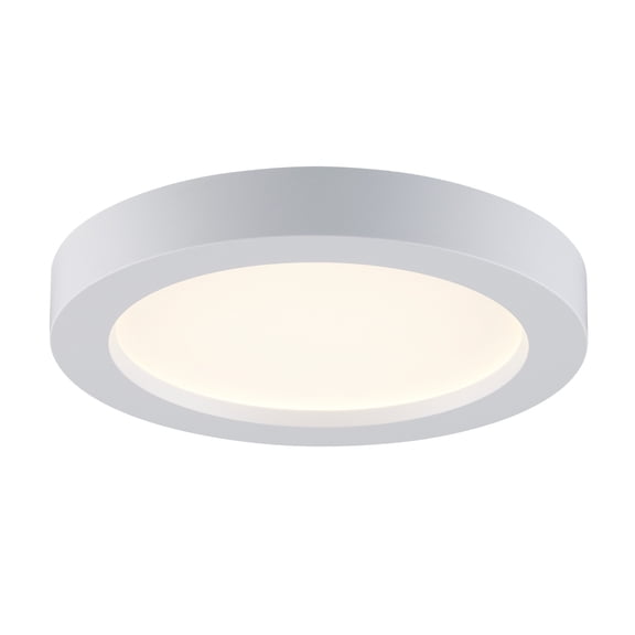 Trans Globe Lighting Led-30095 Palomino 5" Wide Led Flush Mount Ceiling Fixture - White