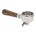 thumbnail image 2 of 54mm Coffee Bottomless Portafilter, Espresso Double Spouts Portafilter with Three Ear Handle, Stainless Steel Portafilter Replacement Compatible with  870 880 Filter Basket, 2 of 8