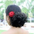 thumbnail image 3 of Perruques Queue de Cheval Synthétiques pour Cheveux Bouclés, Postiches pour Maquillage, 3 of 4