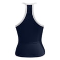 thumbnail image 4 of Women's Tanks Summer V-Neck Racerback Yoga Gym Tank Tops for Women Breathable Performance Workout Top Navy XL, 4 of 4