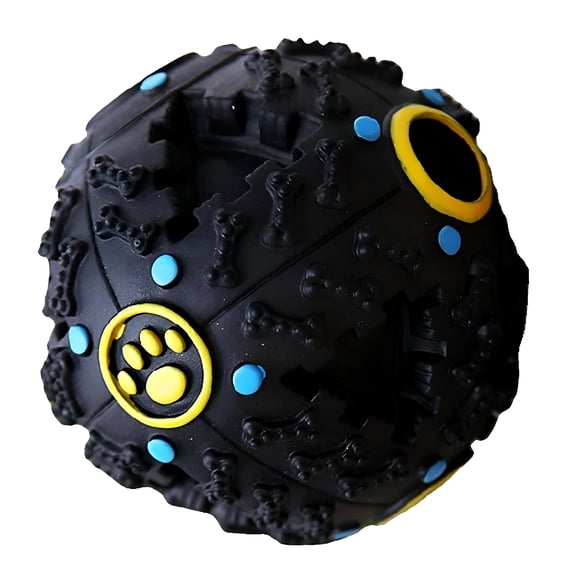 BESTSKY Interactive Dog Toys with Sound,Active Rolling Ball Dog Feeder Toy,Pet Chew Toys Puzzle Ball for Small,Medium,Large Dogs