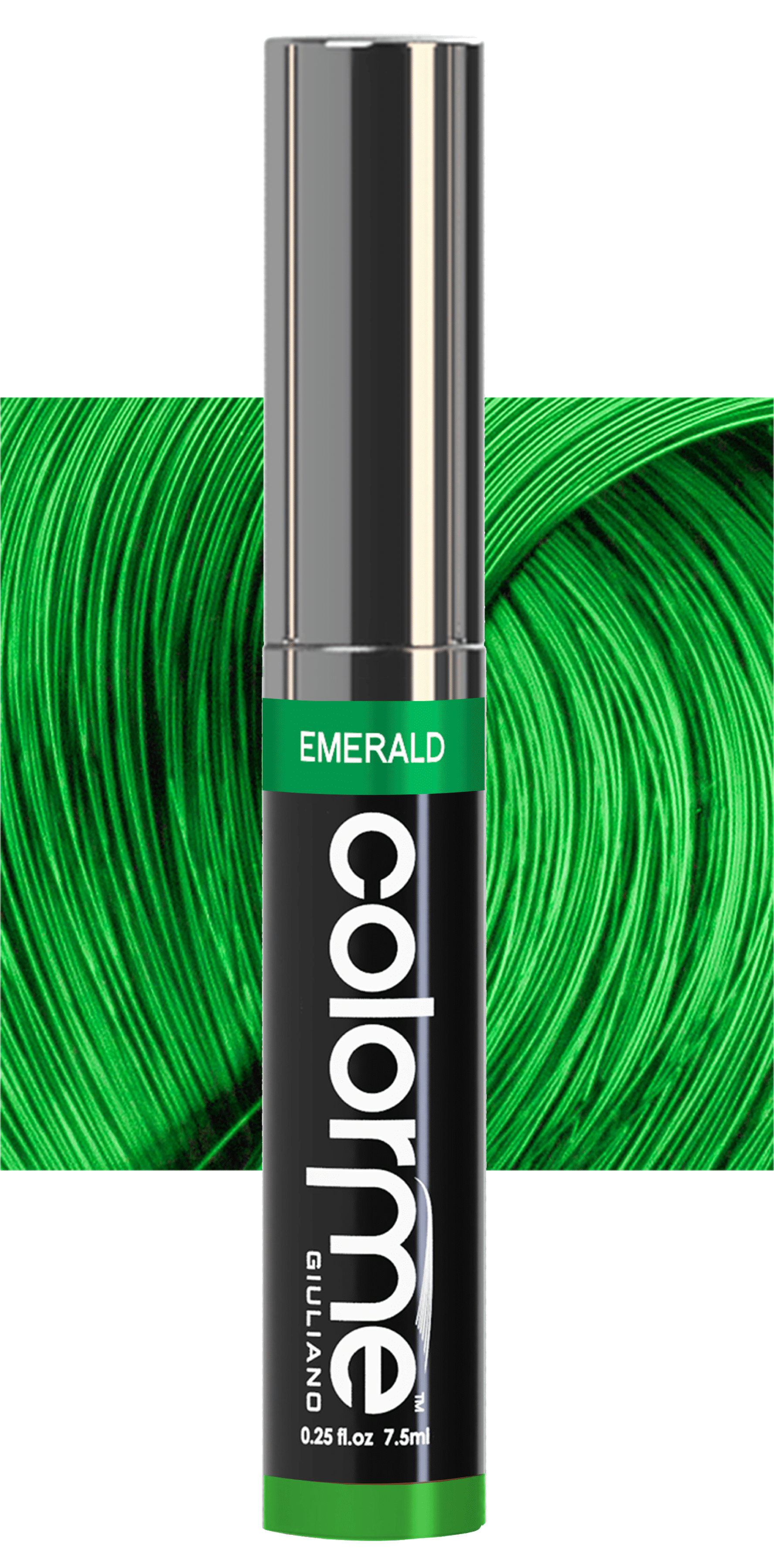 Colorme hair mascara temporary hair color, vibrant root touch-up (Emerald)
