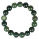 thumbnail image 1 of Pulsera con cuentas naturales de raíz de Bodhi con vena verde, cuentas de 12 mm, 1 of 1