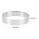 thumbnail image 2 of 2pcs anillos redondos anillos de pastel de acero inoxidable anillos de mousse de metal gadget para hornear, 2 of 4