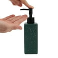 thumbnail image 3 of Unique Bargains 1 Pc Simple Square Soap Pump Dispenser for Laundry Rooms 350ml Black Green, 3 of 6