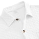 thumbnail image 3 of Blusa y camisa de manga corta con cuello vuelto para hombre, moda, botones, bolsillo, color liso, camisa de manga corta con cuello vuelto, abrigo de poliéster para hombre, 3 of 8