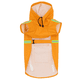thumbnail image 1 of Chaqueta impermeable tipo poncho para perros, impermeable para perros y gatos, con capucha y banda reflectante., 1 of 5