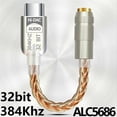 thumbnail image 3 of USB C to 3.5mm DAC Earphone Amplifier Hifi Digital Audio Decoder, 3 of 5