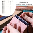thumbnail image 2 of Hand Sewing Needles Automatic Threading Design Durable Elegant Needle-like Things Side-Hole Needlework Tools Handmade Embroidery Type 5, 2 of 7