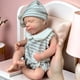 thumbnail image 2 of Muñeca Reborn Yokyyi Pascale de Silicona de Cuerpo Completo de 33 cm, 2 of 6