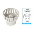 thumbnail image 2 of Pool Skimmer Basket Koi Fish Pond Drain Skimmer Swimming Pool Filter Debris Leaf Collector, 2 of 5