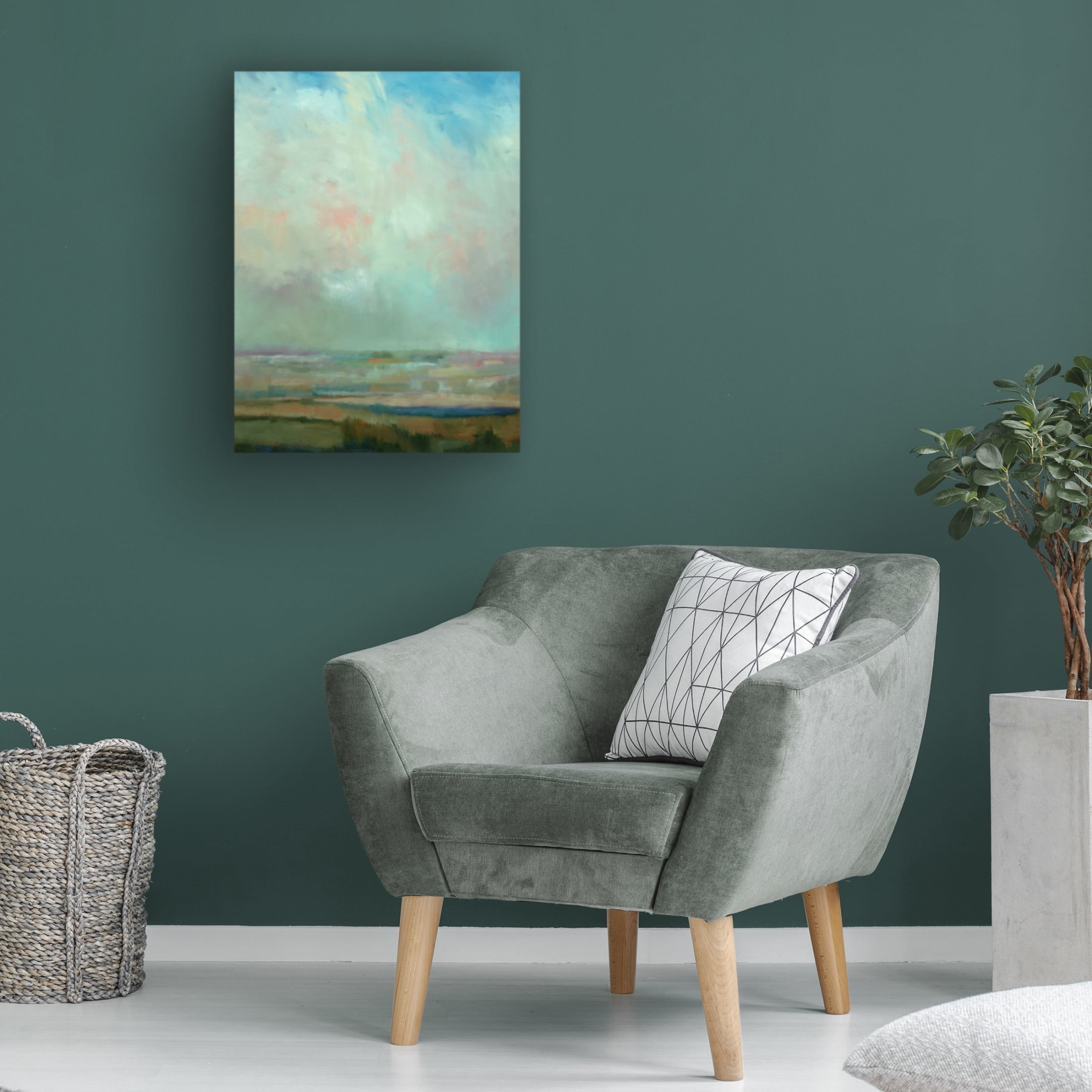Canvas Wall Art - William McCarthy 'Morning Dew' Wall Art for Living Room, Bedroom, or Office Décor by Trademark Fine Art - 14 x 19 Inches