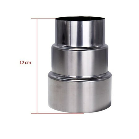 

Stainless Steel Flue Liner Reducer / Tubing Connector Chimney Adaptor Stove Pipe Ø100mm/Ø70mm