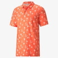 thumbnail image 2 of Puma Men's Cloudspun Conservation Polo - 53387602 - Amazon Green/Bright White - M, 2 of 3