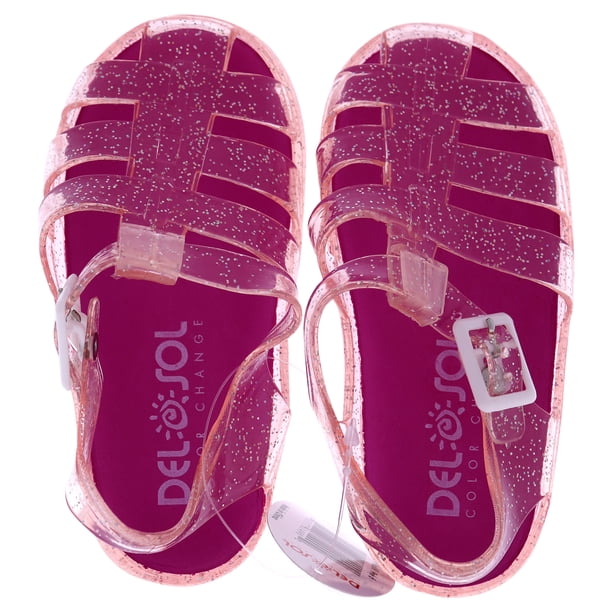 Sandalia Gladiator Girl Jellies - 6 Rosa Del Sol DelSol Gladiator Girl Jellies Sandal - 6 Pink Sandals Niña 1Pair