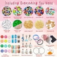 thumbnail image 4 of Girls Toys Bracelet Making Kit -3400pcs Charm Jewelry Making Kit Supplies,Unicorn/Mermaid Crafts Birthday Christmas Gifts for Girls Ages 5 6 7 8 9 10 11 12 Years Old, 4 of 6