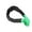 Green, variant on 41,000 Lbs Break Strength Synthetic Soft Shackle 1/2" X 22 Inch Rugged Shackles With Protective Sleeve For Vehicle Recovery ,Easy to Carry