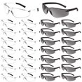 thumbnail image 1 of Gafas de seguridad transparentes Salfboy para hombres y mujeres, protección ocular a granel, lentes ANSI Z87.1 resistentes a los arañazos, 1 of 8
