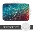 thumbnail image 2 of Kdxio Colorful Rainbow Glitter,16" x 24", Non-Slip Front Door Mats,Outdoor Welcome Mat Washable, 2 of 9