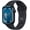 Black, variant on Pre-Owned Apple, Watch Series 9, GPS, Starlight Aluminum Case with Starlight Sport Band/45mm, S/M