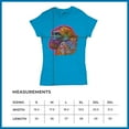 thumbnail image 5 of Tee Hunt Dean Russo Cute Gorilla T-Shirt Colorful Silverback Ape Art Women's T-Shirt Tee, Light Blue, 3X-Large, 5 of 5
