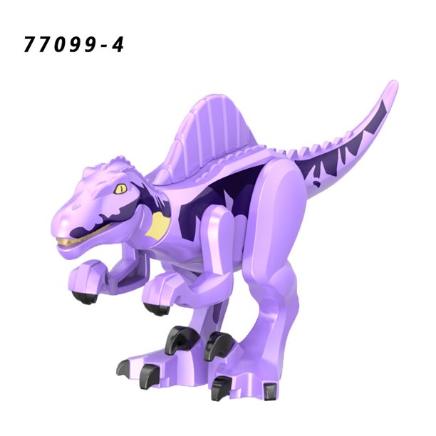 Jurassic Dinosaur Park Indominus Rex DIY bloques dinosaurios Tyrannosaurus Rex pequeños modelos bloques de construcción chico juguetes animales conjunto regalo Tan Jianjun unisex
