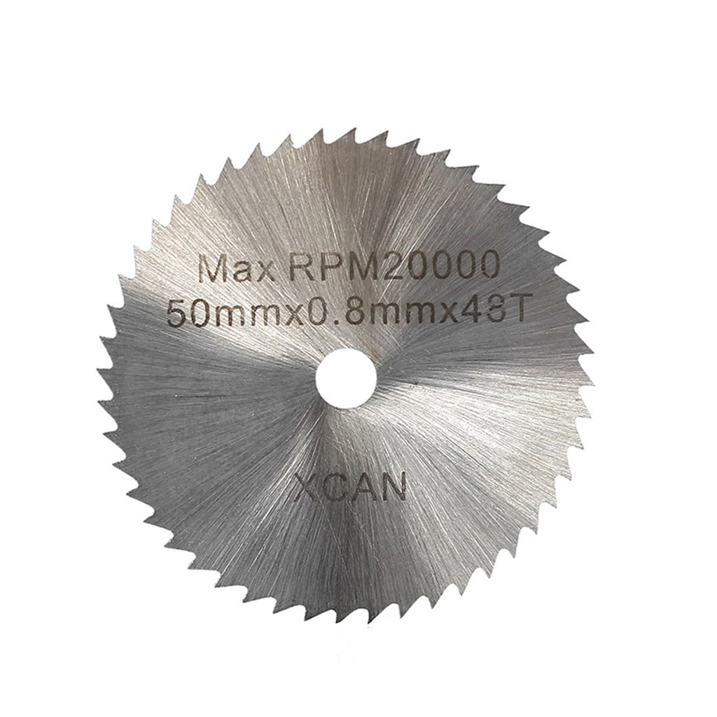 7PCS Cutting Wheel Discs Mandrel HSS Rotary Circular Saw Blades Tool Accessory