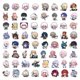 thumbnail image 3 of Paquete de pegatinas Honkais Star Rails Anime, vinilo impermeable, 60 unidades, 3 of 3