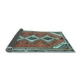 thumbnail image 2 of Ahgly Company Indoor Rectangle Persian Light Blue Traditional Area Rugs, 3' x 5', 2 of 4
