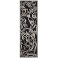 thumbnail image 3 of Safavieh Amherst Millard Floral Runner Rug, Anthracite/Light Gray, 2'3" x 7', 3 of 9