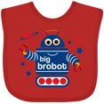 thumbnail image 3 of Inktastic Robot Brother Boys Baby Bib, 3 of 4