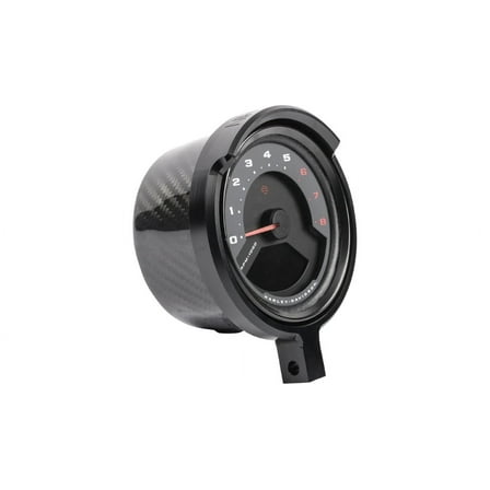 Thrashin Supply Company TSC-2710-1 Softail Gauge Relocation Kit - Black