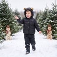 thumbnail image 5 of Abcomgle Toddler Girl Winter Coat 4t Cute Bear Ears Hooded Puffer Jacket Kids Lightweight Puffer Padded Light Jacket for Boys Winter Warm Toddler Boy Winter Coat, 5 of 7