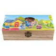 thumbnail image 1 of Doctora Juguetes Caja Organizadora de Madera Rústica - Caja Decorativa Multifuncional para Escritorio, Hogar, Oficina, Joyas y Manualidades, 1 of 6