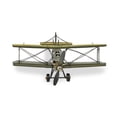thumbnail image 5 of Home Indoor Decorative Metal Yellow Brown Plane, 5 of 5