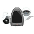thumbnail image 6 of EyeVac Home 1,000-Watt Automatic Touchless Stationary Vacuum, Silver, 6 of 6