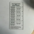 thumbnail image 4 of Quick Gauge Ruler Gauge Ruler for Knitting and Crochet No Counting Needed Easy to Measure Gauges Without Counting Measuring Tool with Grid Measurement for Sewing Measuring Tooldigital Ruler Tape Meas, 4 of 9