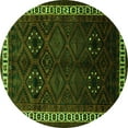 thumbnail image 1 of Ahgly Company Indoor Round Persian Green Traditional Area Rugs, 4' Round, 1 of 1