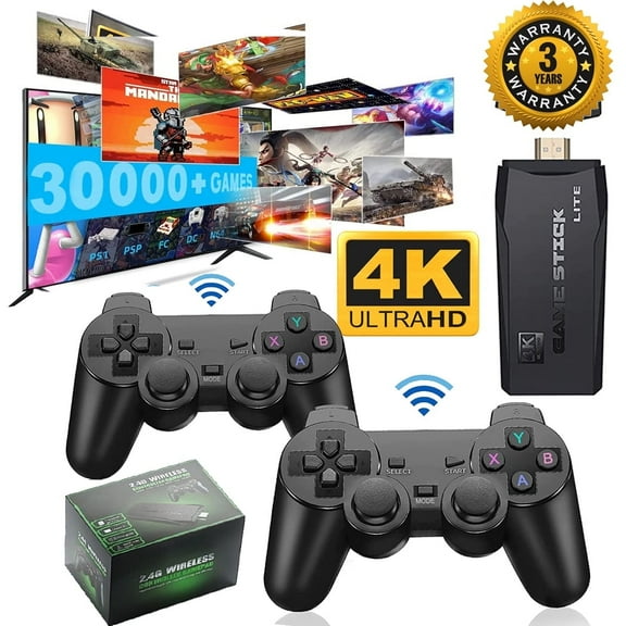 Huewind 2.4G Wireless Controllers External Game Stick 64G Built-in Storage for TV M8 30000 
