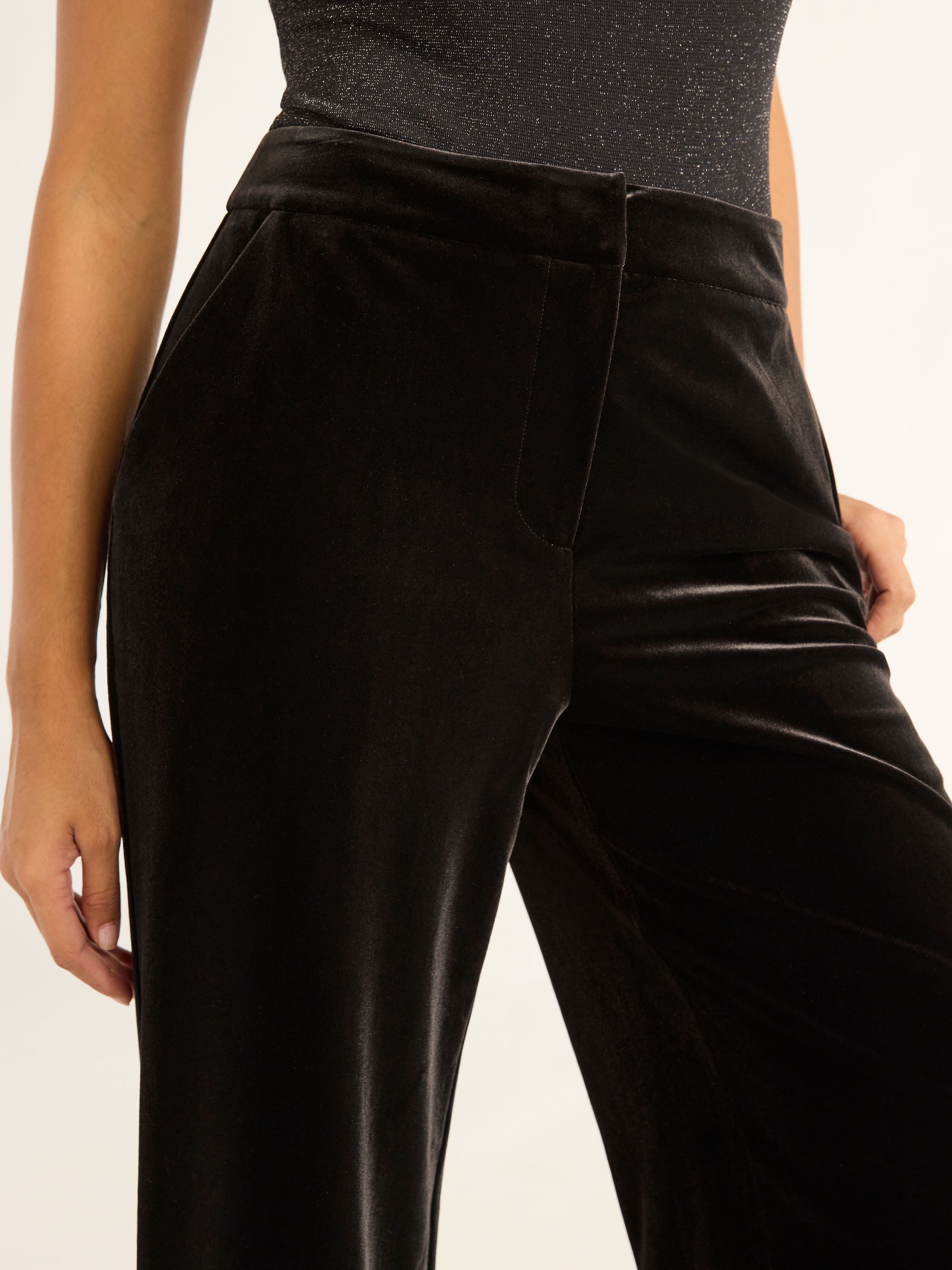 Sofia Jeans Women's and Women's Plus Velvet Trousers, Sizes 0-26W