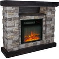 thumbnail image 5 of Hibibud   39 in. Freestanding Electric Fireplace in Gray, 5 of 8