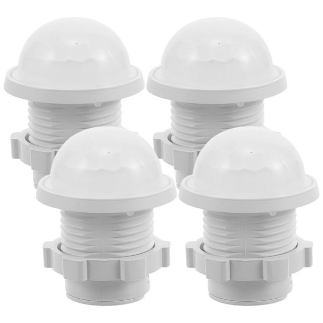 IFANLANDOR 4Pcs Motion Sensor Shell Cover for Security Systems White Plastic Housing for Indoor Use