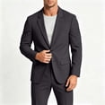 thumbnail image 2 of StSilkitty Men's 2 Piece Outfits Long Sleeve 2 Buttons Blazer and Pants Sets Lightweight Soft Comfy Outfit, 2 of 5