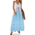 thumbnail image 1 of Vestido sin mangas de corte A de Bo Peep Vestidos de verano para mujer Vestidos para mujer 2024 Mono de verano para mujer Vestidos de novia, 1 of 7