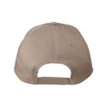 thumbnail image 2 of Big Accessories BX020SB Adult Structured Twill 6-Panel Snapback Cap - Khaki, 2 of 3