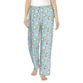 thumbnail image 2 of Lsque Corgi Dog 1 Print Women's Pajama Pants, Lounge Pant - Comfortable Home Wear,Elastic Waistband, Stylish Design-Medium, 2 of 9