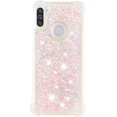 thumbnail image 3 of Compatible with Samsung Galaxy A11 Case Glitter Liquid Cute Clear Phone Case Floating Quicksand Shockproof Protective Bumper Silicone Soft TPU Case for Samsung Galaxy A11 Star Pink YB, 3 of 14